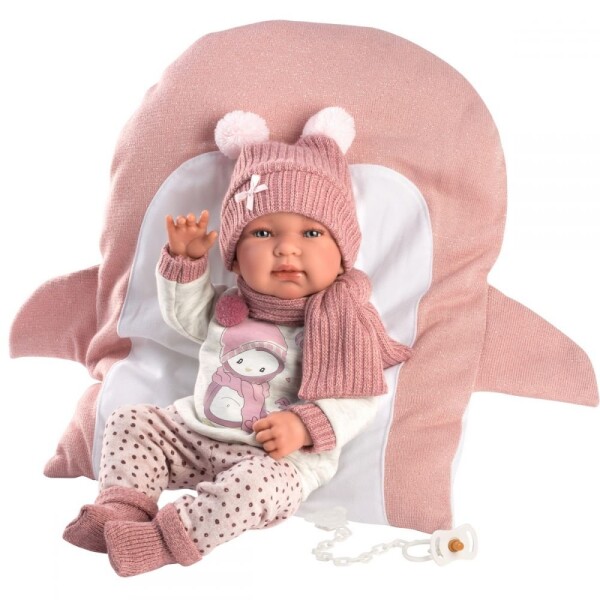 Vestido Abrigo Llorens Bebe Muñeca Pinguino Juguete 43cm Vestido Abrigo Llorens Bebe Muñeca Pinguino Juguete 43cm