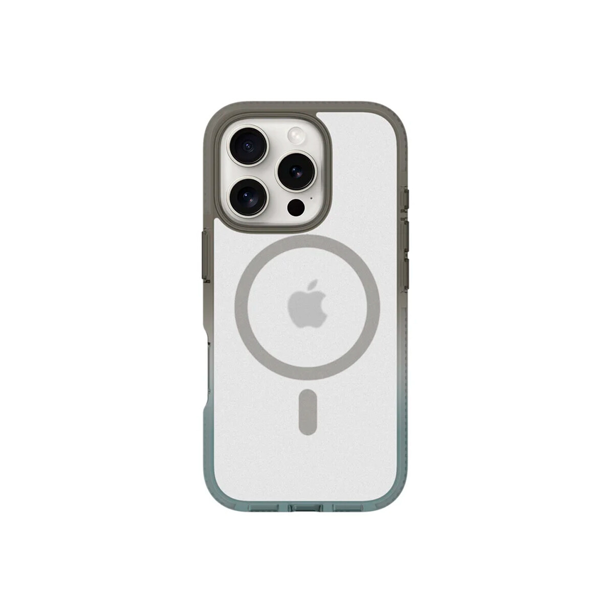 Protector Prodigee Flow para iPhone 16 Pro degrade gris 