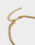 Collares Cortos Acero quirúrgico Collar Corto De Acero Quirúrgico - Dorado