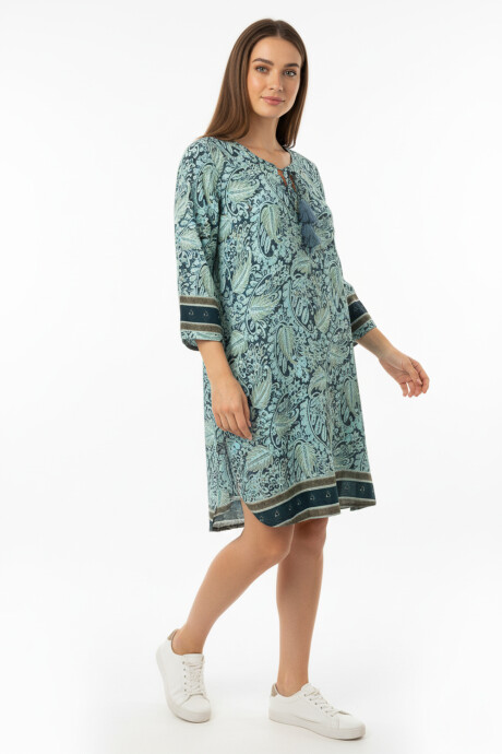 Vestido Dalina Estampado 1