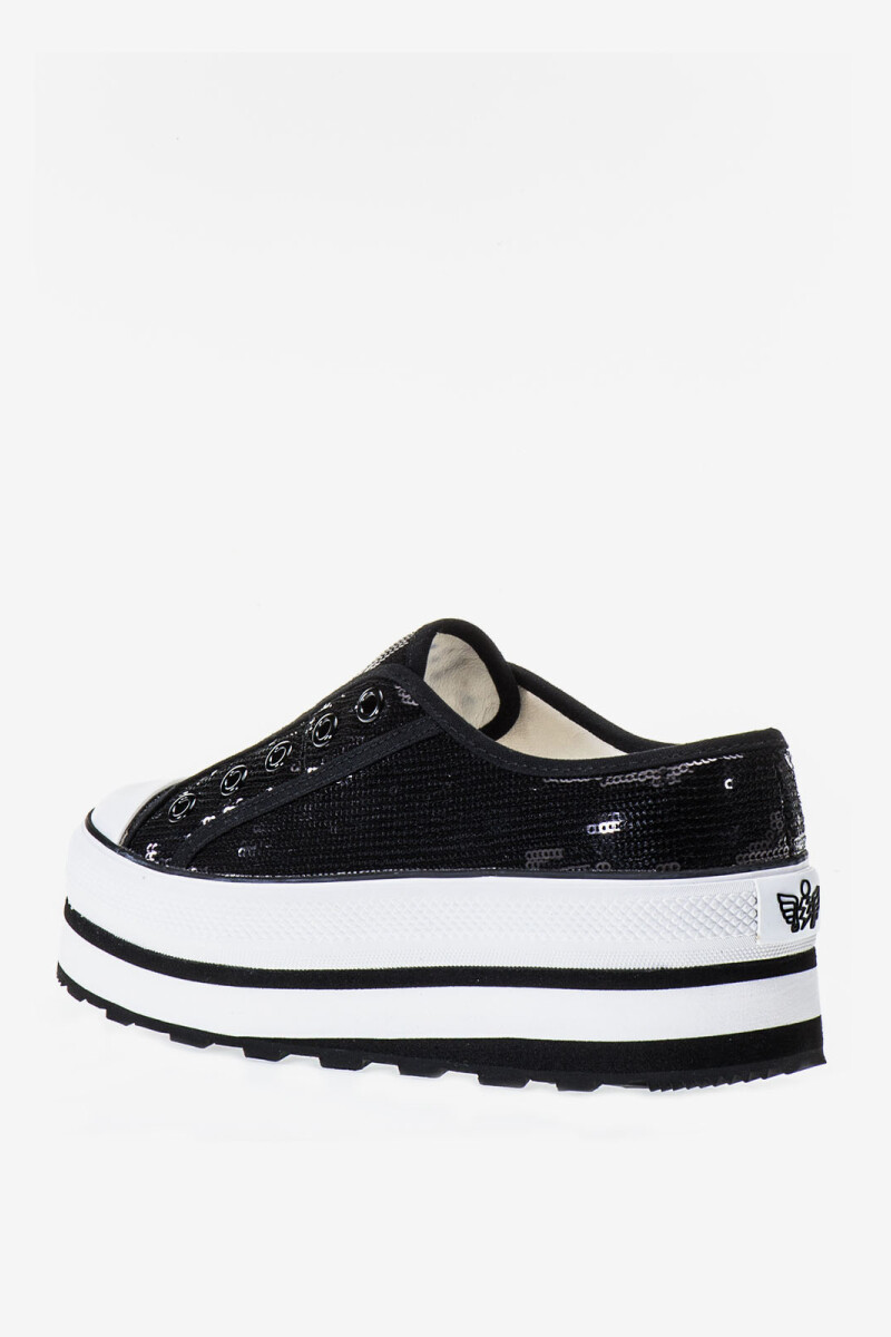 ZAPATILLA OLD SCHOOL - SLIPPER Negro