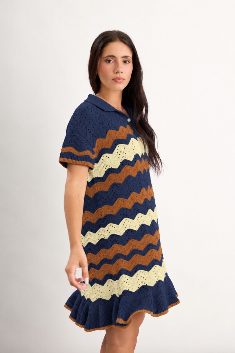 Vestido Odisea - Azul 