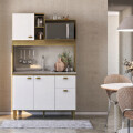 COCINA COMPLETA MODELO AZALEIA COLOR MIEL / BLANCO Cocina Completa Modelo Azaleia Color Miel / Blanco