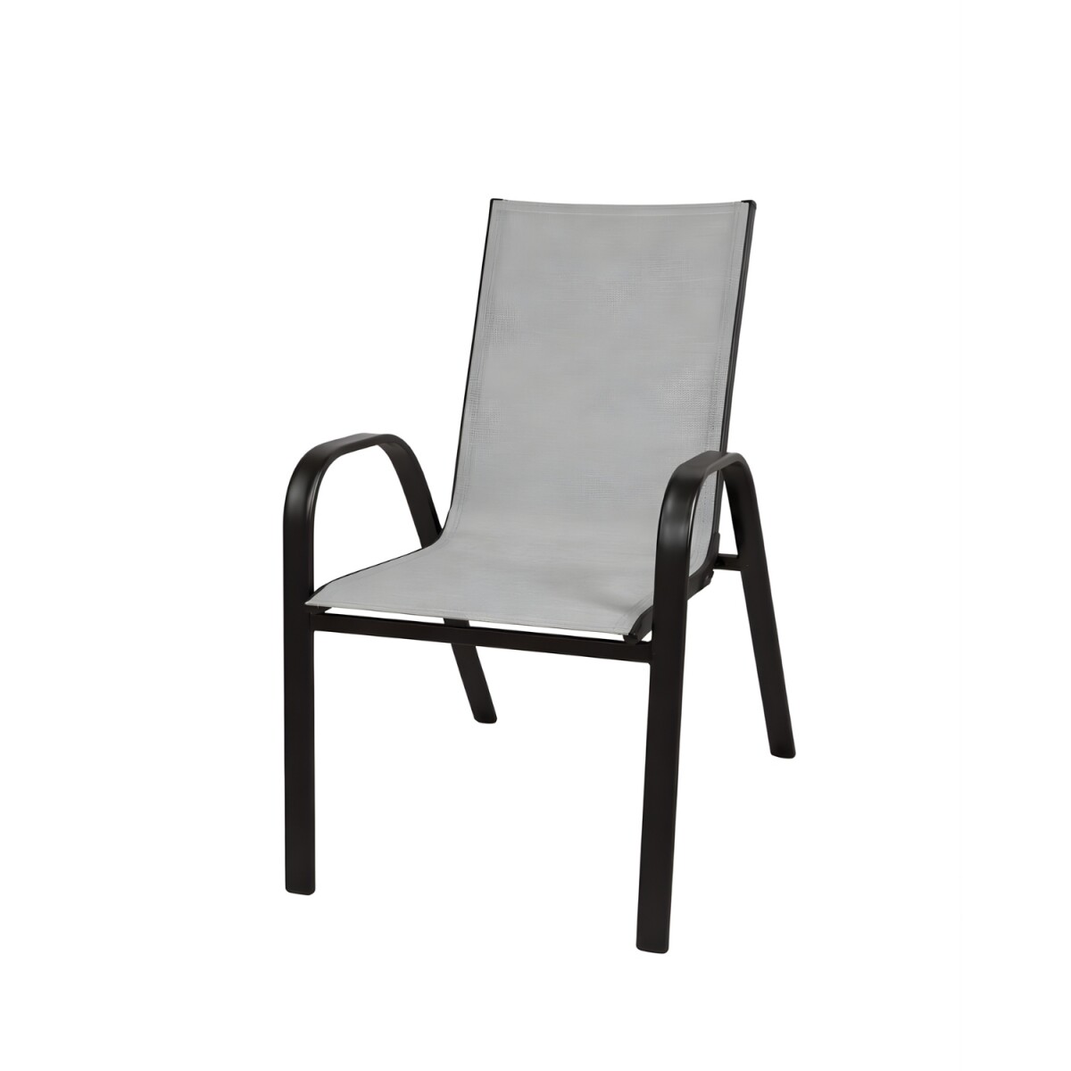 Silla Arye Paysandu beige de aluminio ligero - Gris 