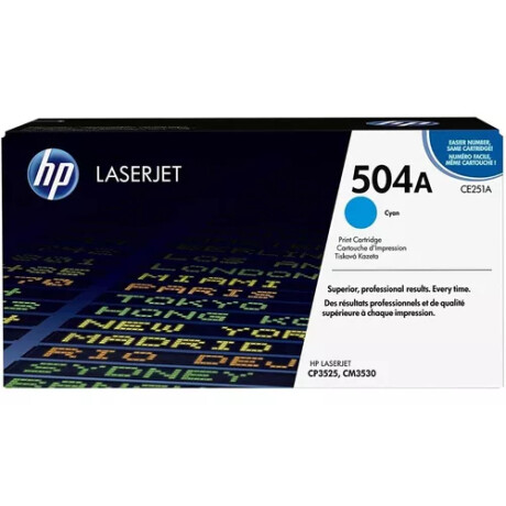 HP TONER CE251A CYAN CP3525/CM3530 7.000 COPIAS CP 2421