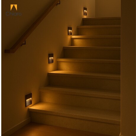 Aplique led señalizador cuadrado IP65 5W NEGRO Aplique led señalizador cuadrado IP65 5W NEGRO