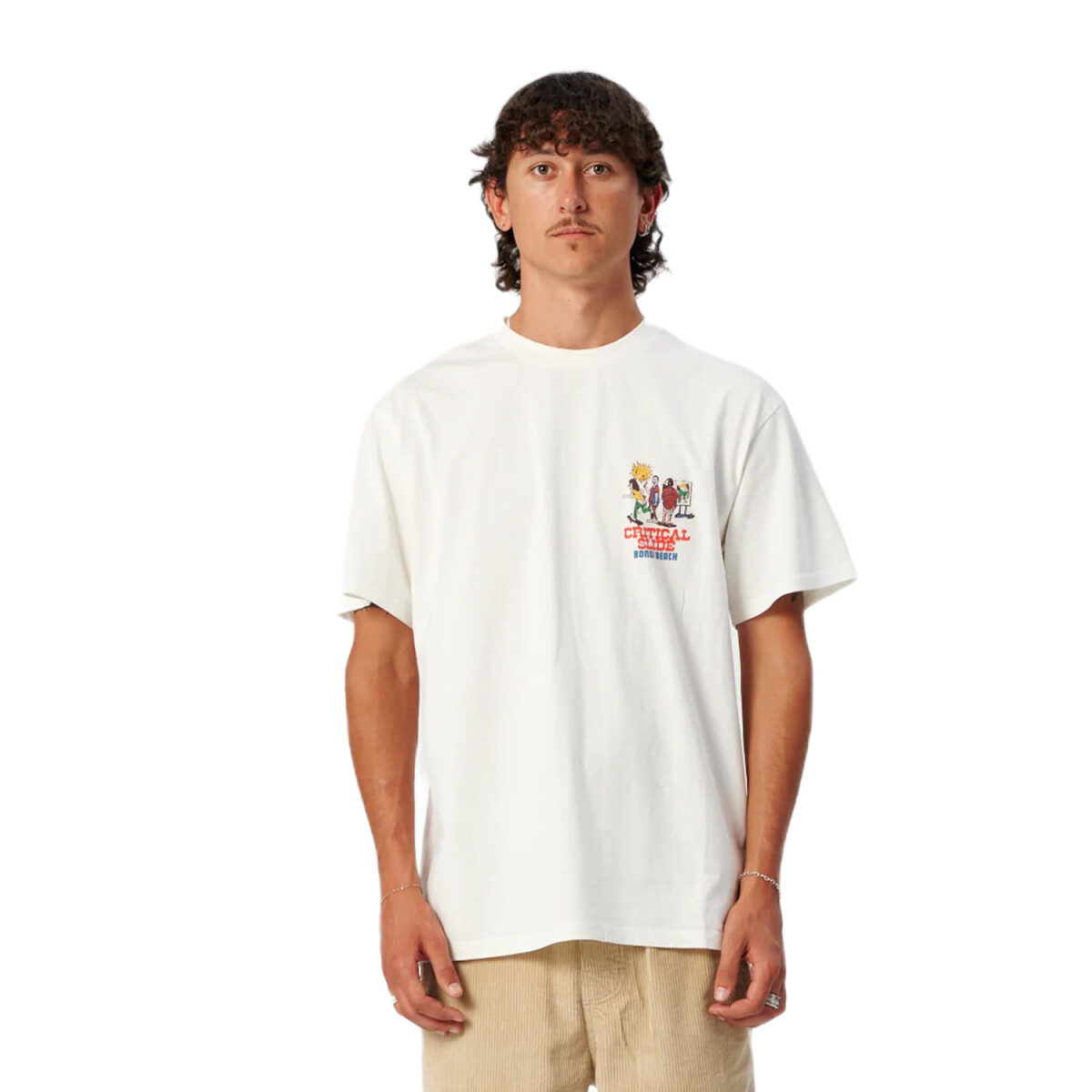 Remera Critical Slide Pavilon - Blanco 