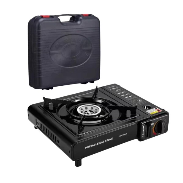 Anafe estufa gas 1 hornalla cocina portatil estuche camping garrafa Imback Anafe estufa gas 1 hornalla cocina portatil estuche camping garrafa Imback