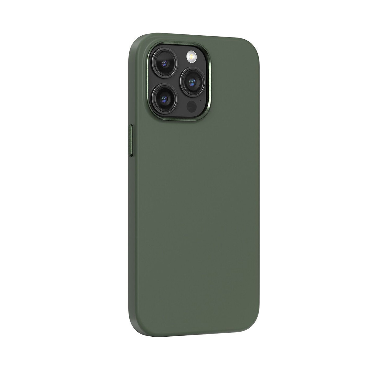 Protector Case Silicona Comma Nature Series MagSafe Magnetic para iPhone 15 - Green 