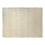 ALFOMBRA NATURAL 170X250CM PUNTOS ZIGZAG ALFOMBRA NATURAL 170X250CM PUNTOS ZIGZAG