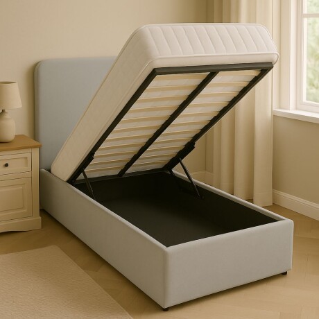 Cama Baul 1 plaza con respaldo Cama Baul 1 plaza con respaldo