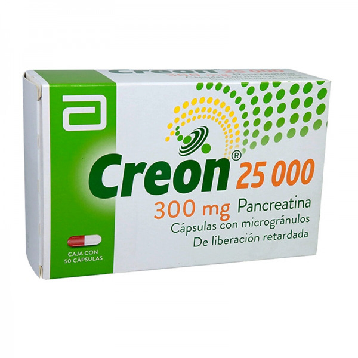 CREON 25.000 CJ X 50 CÁPS. 