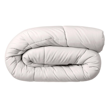 ACOLCHADO QUEEN ALGODON GRIS PLUMI