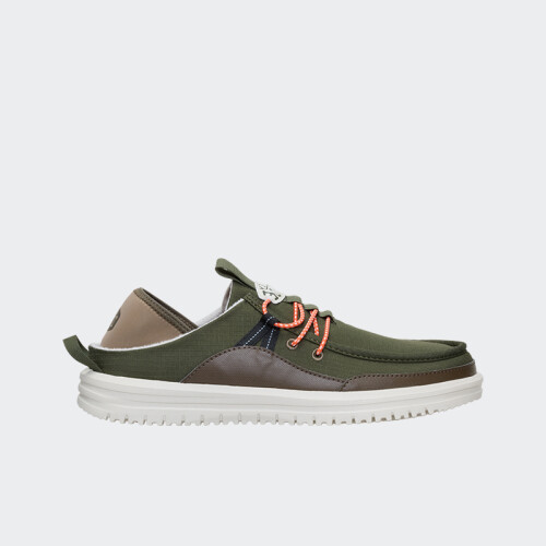 Calzado Hey Dude Bradley Blipper Nylon Verde