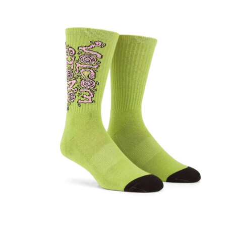 Medias Volcom Fa J Hager Sock Verde Lima