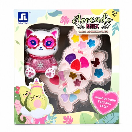 Set de Maquillaje Infantil 3 Pisos GATO