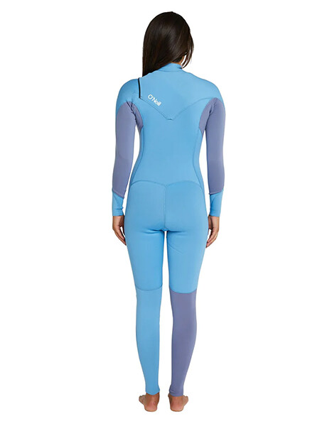 Bahia 3/2mm - Chest zip Niebla