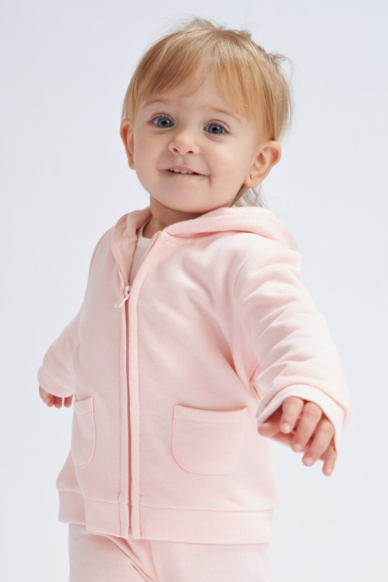 Campera deportiva liviana Rosa