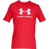 Remera Under Armour Sportstyle Logo Rojo