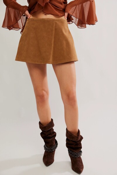 FALDITA PANTALON PARADISE FOUN Marron