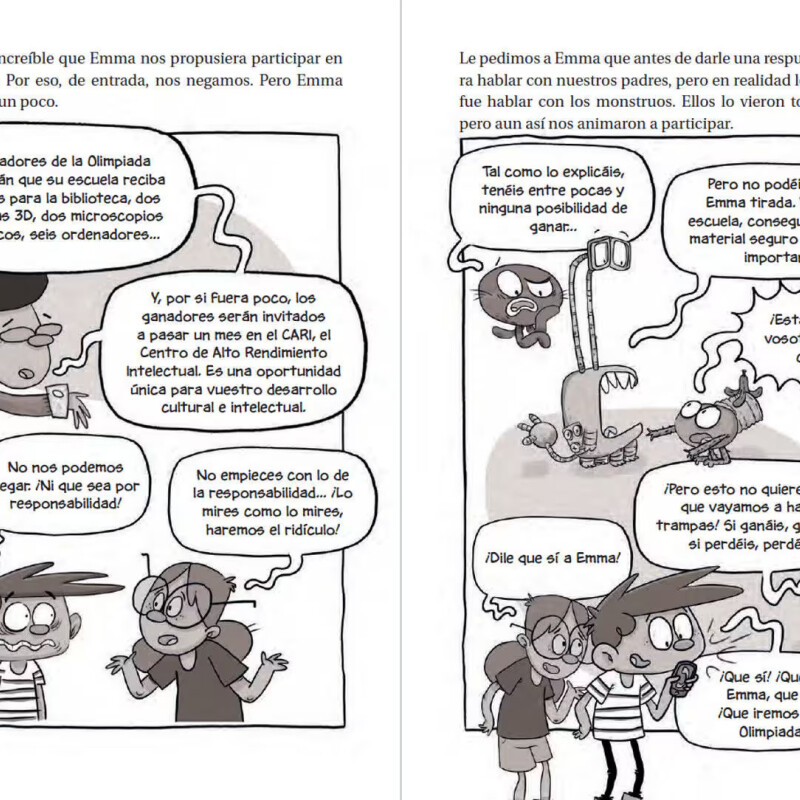 Agus y los Monstruos 13. Olimpiada cultural Agus y los Monstruos 13. Olimpiada cultural