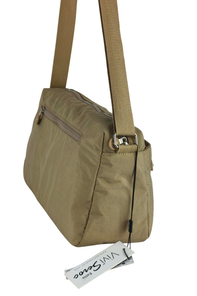 Morral mediano Beige