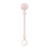 Clip para chupete Suavinex silicona ESSENCE Rosa Clasico