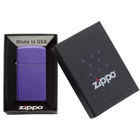 Encendedor Zippo Slim Violeta 0