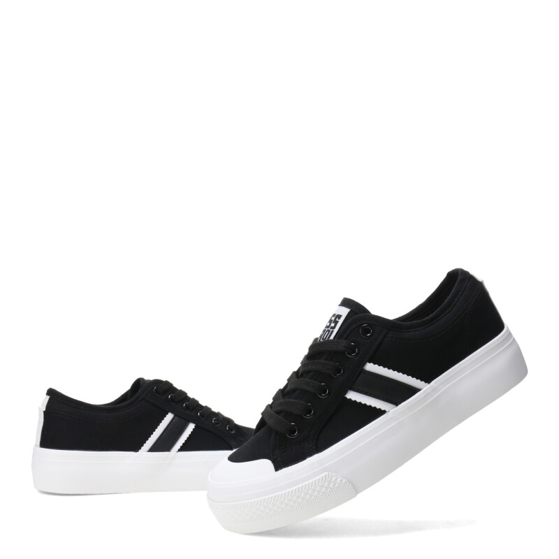 Championes de Mujer Miss Carol Dilon De Lona Negro