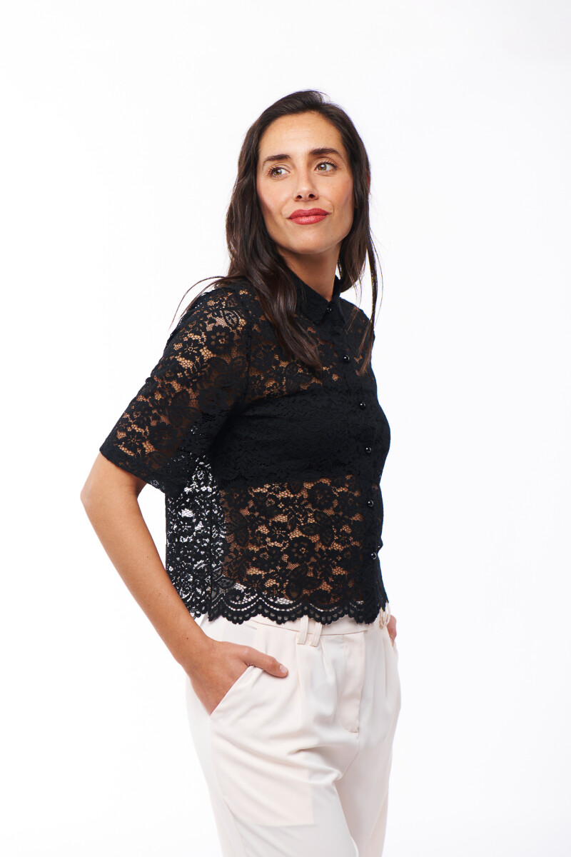 CAMISA LILIA NEGRO