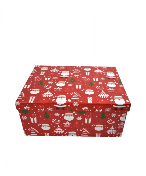 Caja Rigida Navidad 19,5 x 26,5 x 11,5 Diseño 3