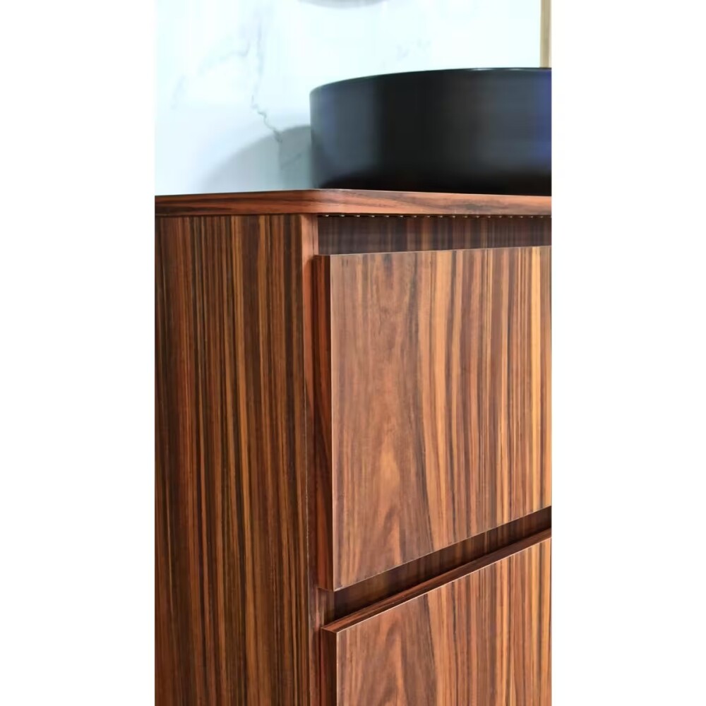 Mueble de baño suspendido Adelaida 90 cm Cacau sin bacha Mueble De Baño Suspendido Adelaida 90 Cm Cacau Sin Bacha