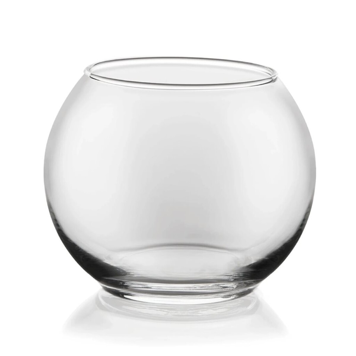 Florero Pecera de Vidrio Crisa 