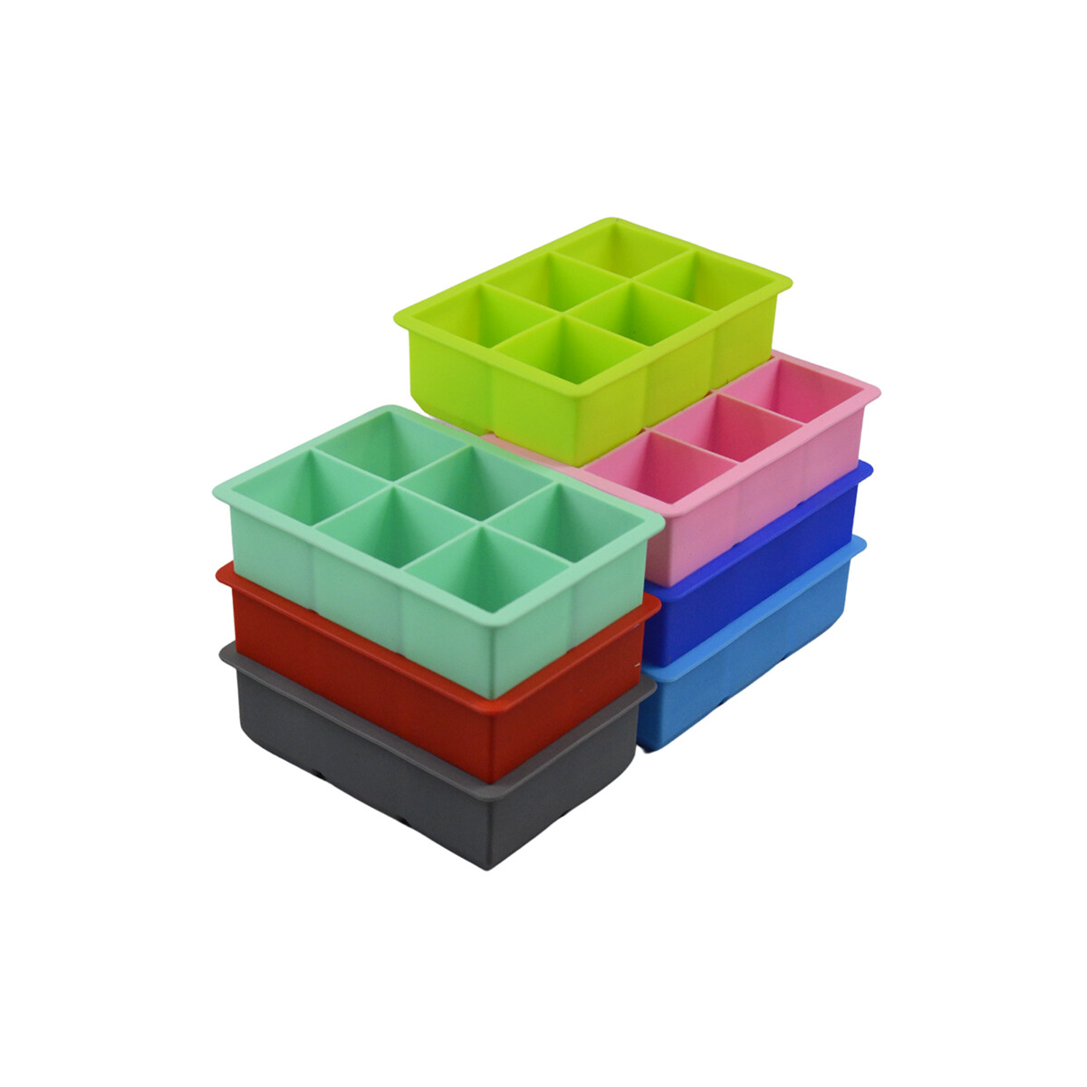Cubetera de silicona - COLORES SURTIDOS 