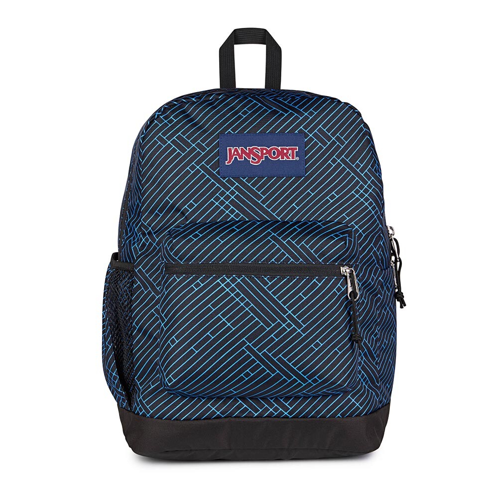 Mochila Portalaptop Cross Town Plus Black/Black/Azul