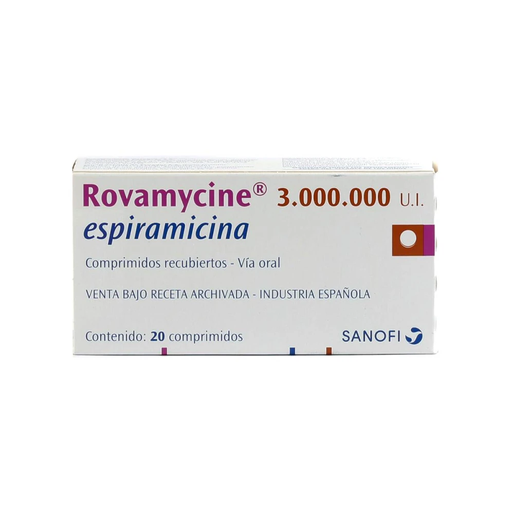 ROVAMYCINE CJ X 20 COMPRIMIDOS