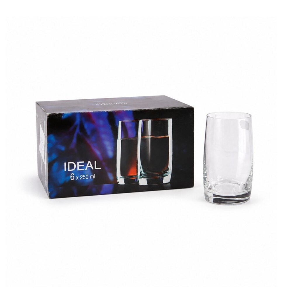 Set vasos Ideal 250 ml x6 BOHEMIA Set vasos Ideal 250 ml x6 BOHEMIA