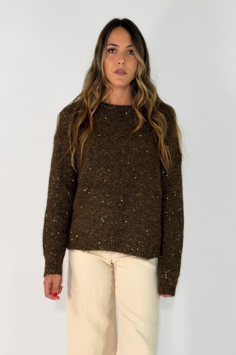 SWEATER NAMIB Marron