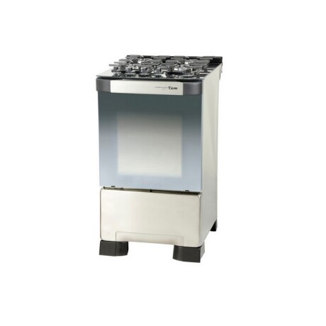 COCINA TEM INOX 4 H MESADA VIDRIO COCINA TEM INOX 4 H MESADA VIDRIO