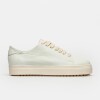 Sneaker Eimi En Cuero Liso Blanco