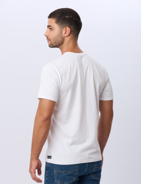 REMERA BÁSICA DE ALGODÓN Blanco