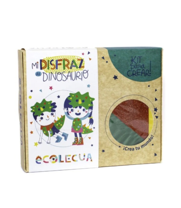 KIT MI DISFRAZ DE DINOSAURIO S/C