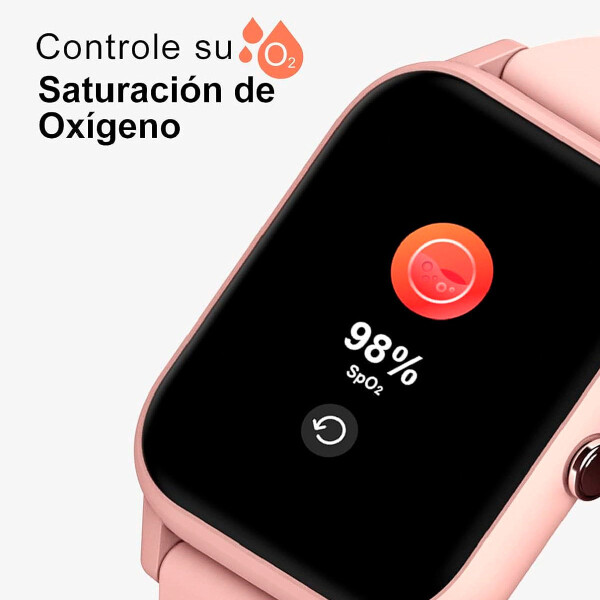 Smartwatch Gravity Z139 + Auricular Foneng Tws Bl109 SMARTWATCH GRAVITY Z139 ROSADO + AURIC