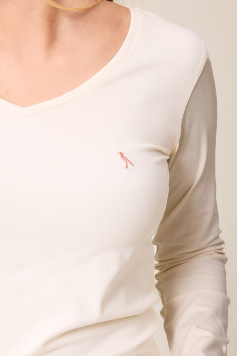 T-SHIRT M/L NOAN POLANCO Natural