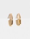 Aros Argollas Metal Argollas Chunky - Dorado