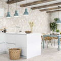 PORCELANATO BORGOGNA WHITE FLAGSTONE "A" 44.2X66.4 CM Porcelanato Borgogna White Flagstone "a" 44.2x66.4 Cm