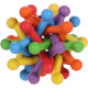 PELOTA DE GOMA FLAMINGO SPACO ATOMO COLORIDA 9,5CM PELOTA DE GOMA FLAMINGO SPACO ATOMO COLORIDA 9,5CM