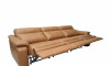 Sillón recliner 3 Cuerpos Rubi - 100% Cuero Camel