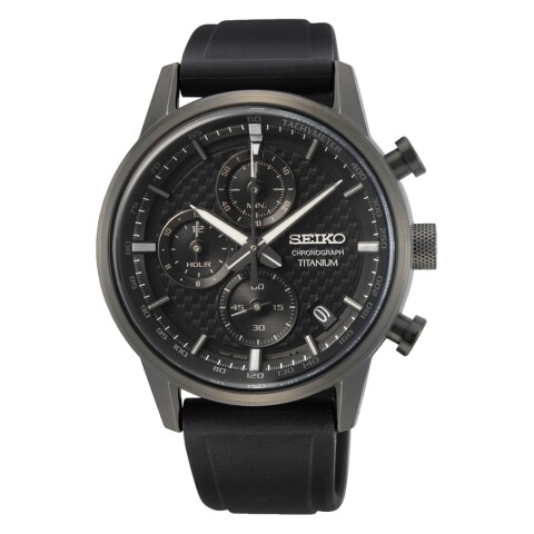 Reloj Seiko SSB393P1 para hombre en Titanio Negro