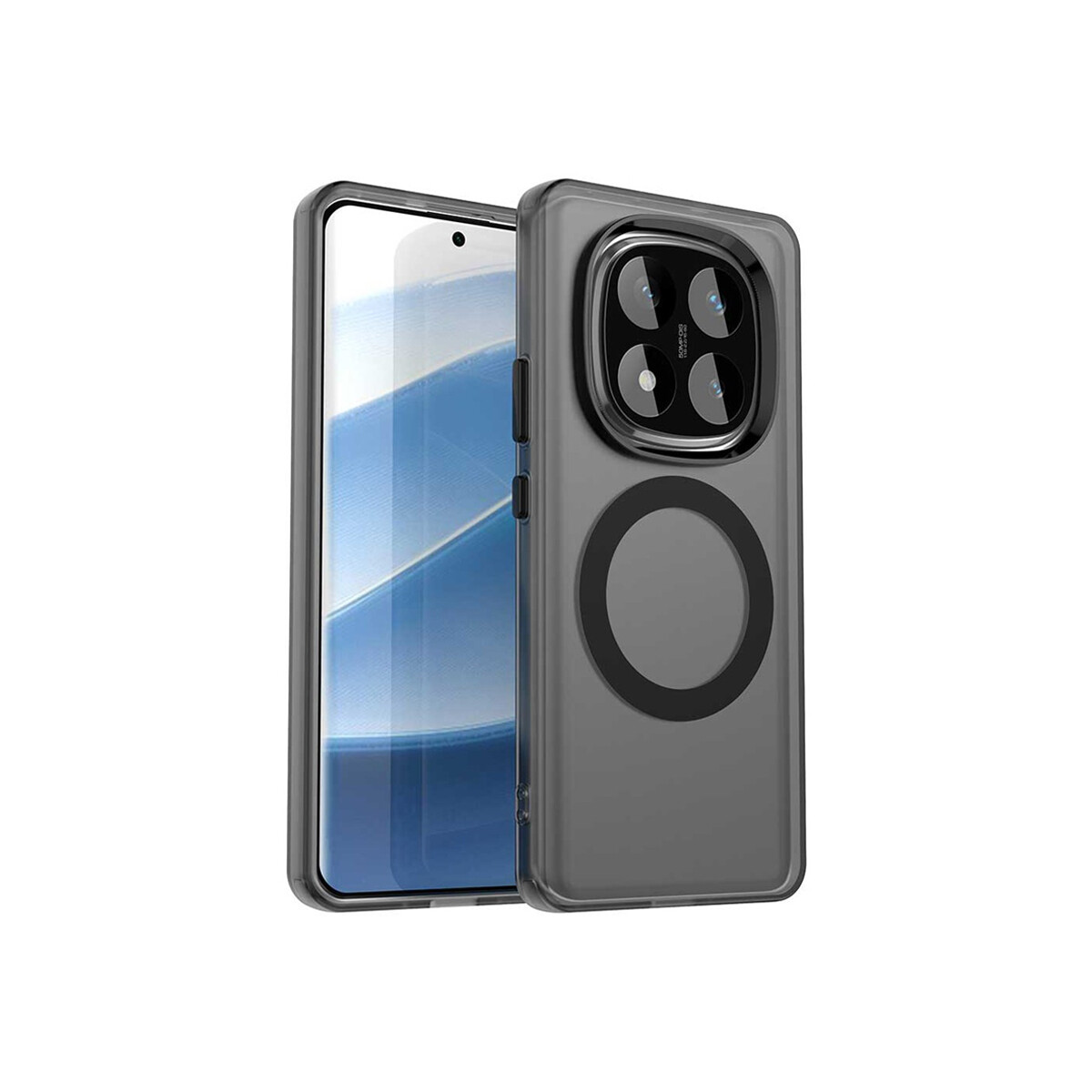 Protector para Xiaomi Redmi Note 14 Pro 5G MagSfafe negro 
